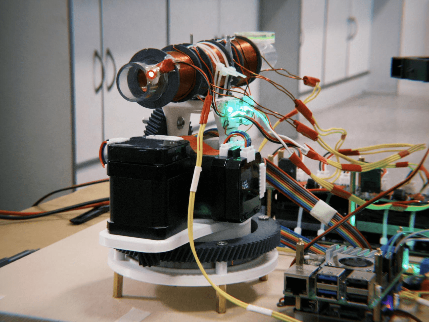 Multi-stage Electromagnetic Gun